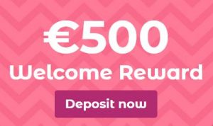 Slottojam €500 welcome reward