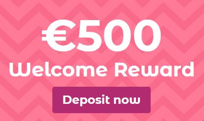 Slottojam €500 welcome reward